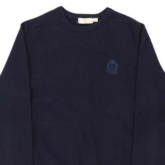 Vintage navy Valentino Jumper - mens large