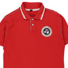 Vintage red Napapijri Polo Shirt - mens large