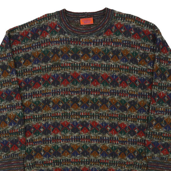 Vintage multicoloured Missoni Jumper - mens xxxx-large