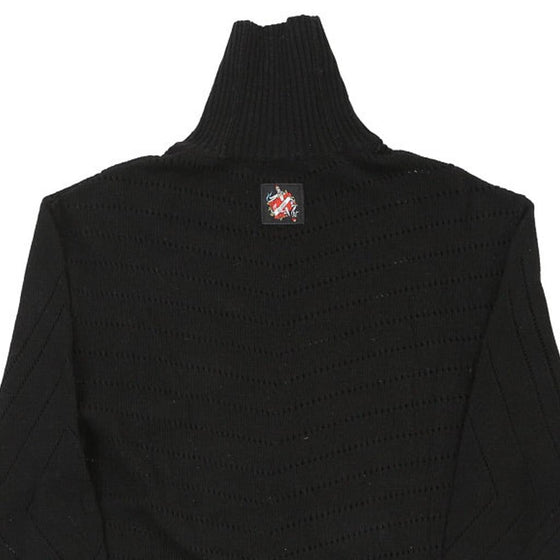 Vintage black Just Cavalli Rollneck - mens xx-large