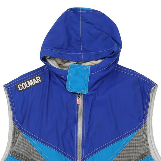 Vintage blue Colmar Gilet - mens x-large