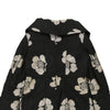 Armani Floral Jacket - Large Black Nylon