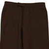 Gucci Trousers - 32W UK 14 Brown Cotton Blend