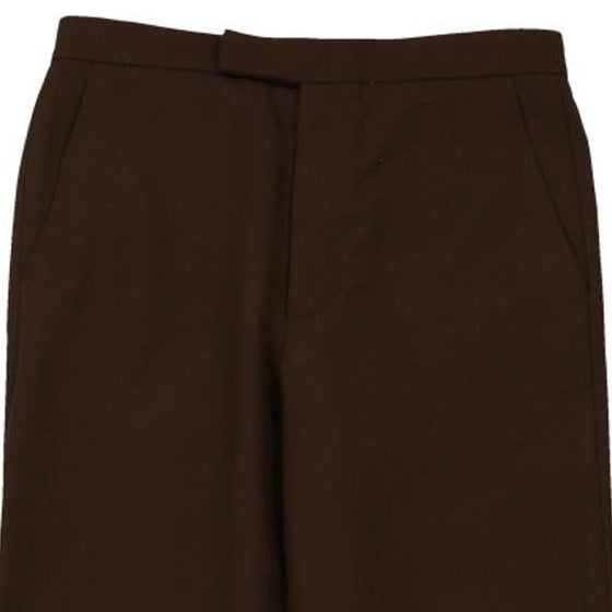 Gucci Trousers - 32W UK 14 Brown Cotton Blend