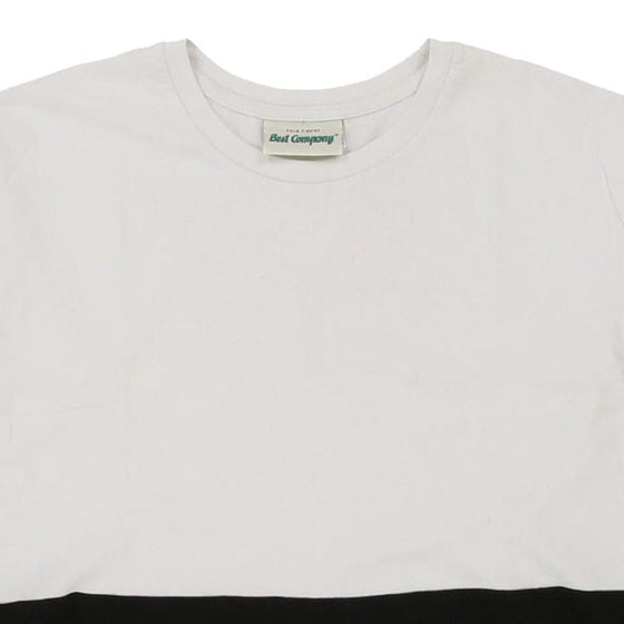 Best Company T-Shirt - Medium White Cotton