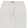 Vintage white Missoni Trousers - womens 30" waist