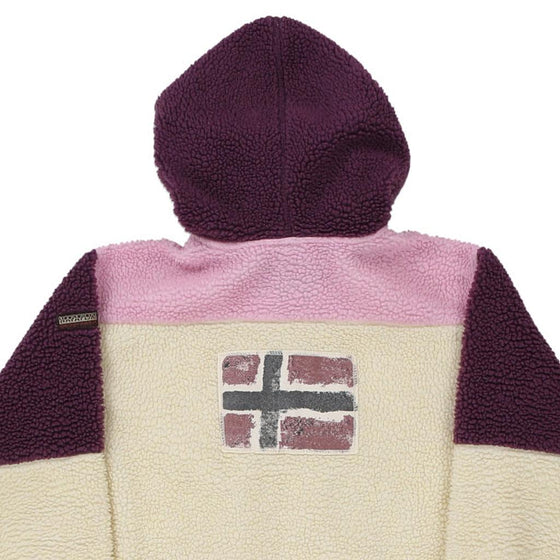 Vintage multicoloured Napapijri Fleece - womens medium