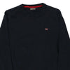 Vintage navy Napapijri Jumper - mens medium