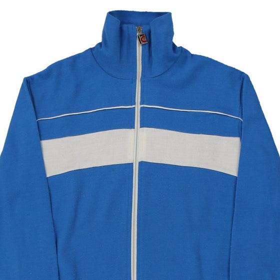 Vintage blue 1970's Campagnolo Zip Up - mens small