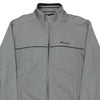 Vintage grey Champion Zip Up - mens x-large