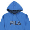 Vintage blue Fila Hoodie - mens large