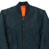 Vintage blue MA1 Scirocco Bomber Jacket - mens medium