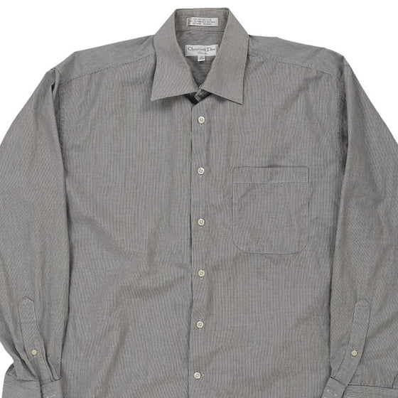 Vintage grey Christian Dior Shirt - mens large