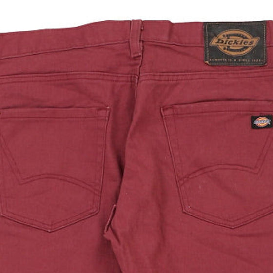 Vintage burgundy Dickies Jeans - womens 32" waist