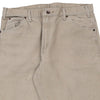 Vintage beige Dickies Carpenter Trousers - mens 36" waist