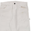 Vintage white Dickies Carpenter Trousers - mens 32" waist