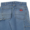 Vintage blue Dickies Carpenter Trousers - mens 34" waist