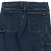 Vintage blue Dickies Carpenter Trousers - mens 35" waist