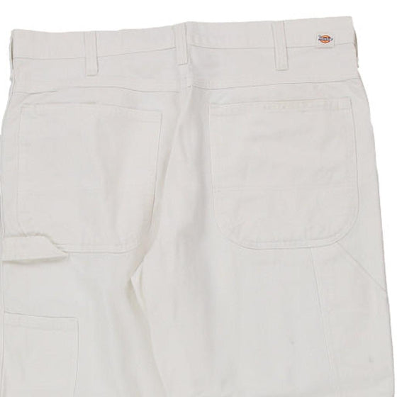 Vintage white Dickies Carpenter Trousers - mens 34" waist