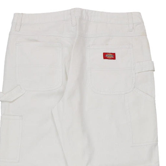 Vintage white Dickies Carpenter Trousers - mens 34" waist