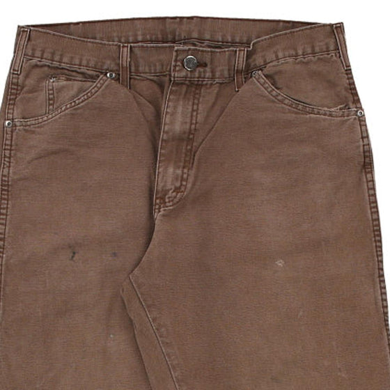 Vintage brown Dickies Carpenter Trousers - mens 34" waist