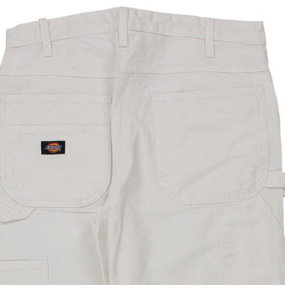 Vintage white Dickies Carpenter Trousers - mens 34" waist