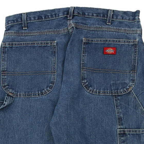 Vintage blue Dickies Carpenter Trousers - mens 35" waist