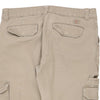 Vintage beige Dickies Cargo Trousers - womens 34" waist