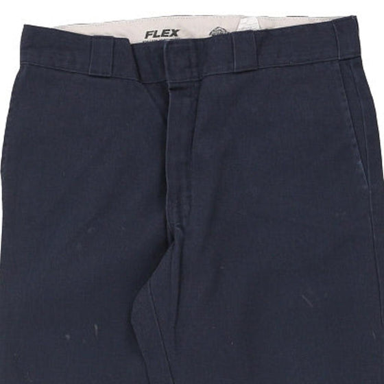 Vintage navy Flex Dickies Trousers - mens 32" waist