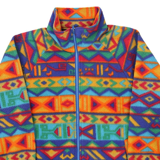 Vintage multicoloured Sequence Fleece - womens x-large