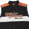 Vintage black Harley Davidson Shirt - mens x-large