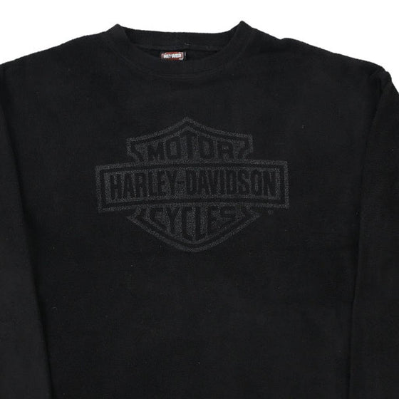 Vintage black Harley Davidson Fleece - mens xx-large