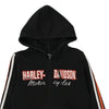 Vintage black Harley Davidson Hoodie - womens medium