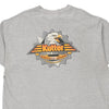 Vintage grey Wisconsin Harley Davidson T-Shirt - mens xxx-large