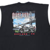 Pre-Loved black Oakland, CA Harley Davidson Vest - mens xxx-large