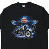 Vintage black Harley Davidson T-Shirt - mens xx-large