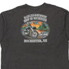 Vintage grey Rochester, NH Harley Davidson T-Shirt - mens xx-large