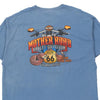 Vintage blue Kingman, Arizona Harley Davidson T-Shirt - mens xx-large