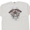 Vintage white Annapolis, Maryland Harley Davidson T-Shirt - mens xx-large