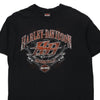 Vintage black Michigan Harley Davidson T-Shirt - mens large