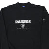 Vintage black Las Vegas Raiders Reebok Sweatshirt - mens medium