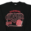 Vintage black Oklahoma Uni Hanes Sweatshirt - mens x-large