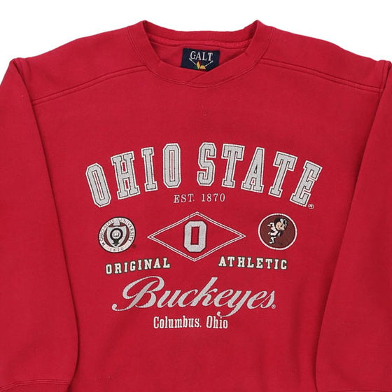 Vintage red Ohio State Buckeyes Galt Crew Sweatshirt - mens medium