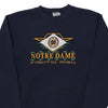 Vintage navy Notre Dame Fighting Irish Logo 7 Sweatshirt - mens medium