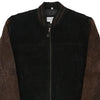 Vintage black Vintage Leather Jacket - mens large