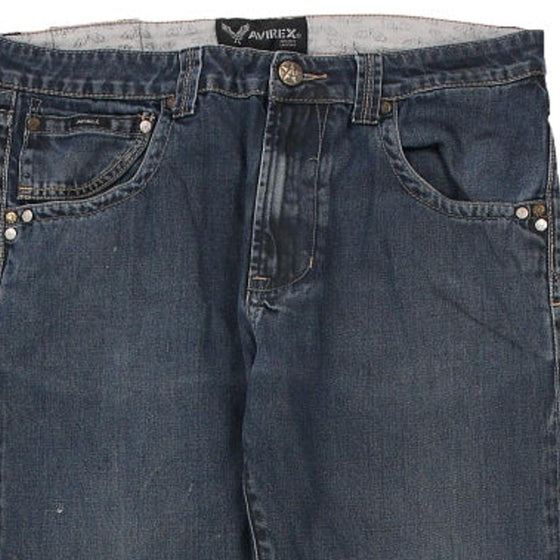 Vintage blue Avirex Jeans - mens 34" waist