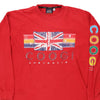 Vintage red Coogi Long Sleeve T-Shirt - mens x-large