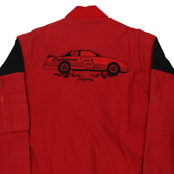 Vintage red Bud Racing Chase Authentics Jacket - mens large