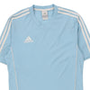 Vintage blue Adidas Football Shirt - mens small