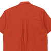 Vintage orange John Baner  Short Sleeve Shirt - mens x-large